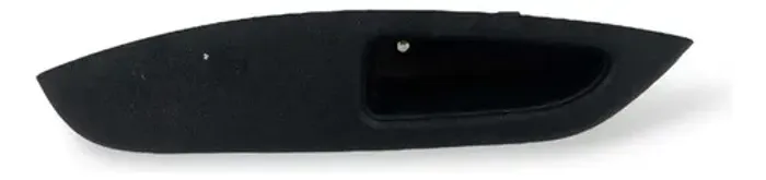 Acabamento Puxador Porta Traseira Esquerd Nissan March 15 20 Preto Traseira