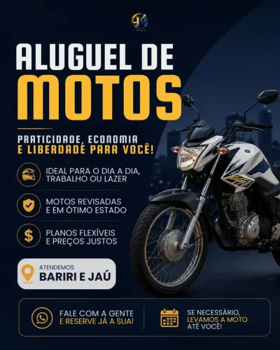 Locação de moto
