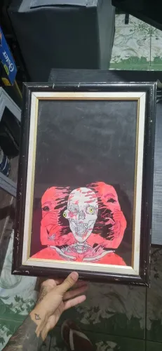 Moldura com vidro