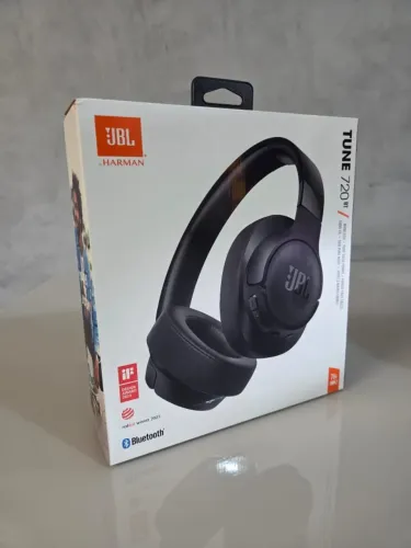 Fone de ouvido JBL Tune 720 BT Black