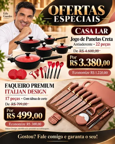 Conjunto Bella Capri casa lar