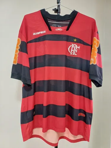 Camisa Flamengo 2011 Ronaldinho 10 Erro Grafia Tokio Tam 3G