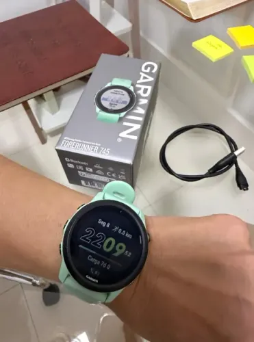 Garmin Forerunner 745 Music - Semi-novo, impecável, com caixa e acessórios originais!
