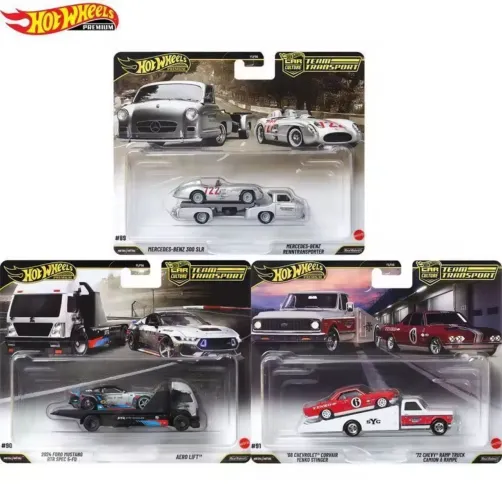 Kit Hot wheels Team Transport Ford mustang