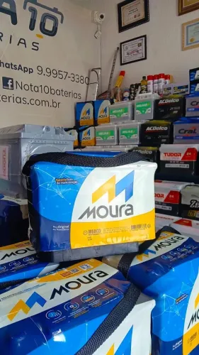 Bateria MOURA 60 ah - NOVA