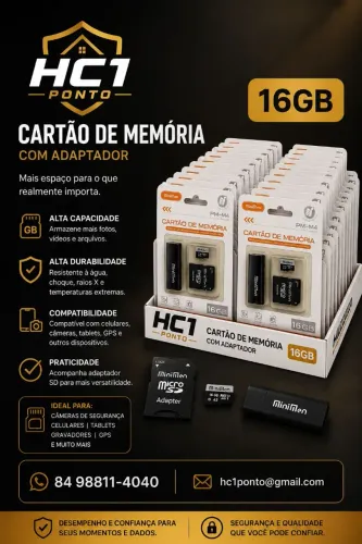 Cartões de memória 