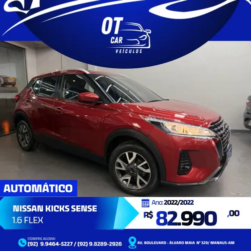 Nissan Kicks Sense 1.6 16V Flex AUT 2022
