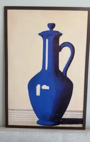 Quadro decorativo ?Jarro Azul? - Inspira Decore - 40X60
