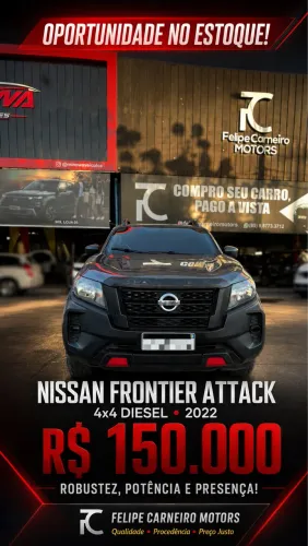 Nissan Frontier Attac.cd 4X4 2.3 Bi-TB Die. AUT 2022