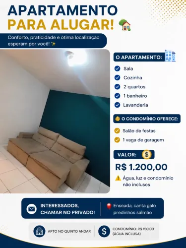 Aluga se apartamento 