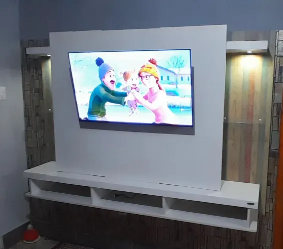 Painel com led para parede.