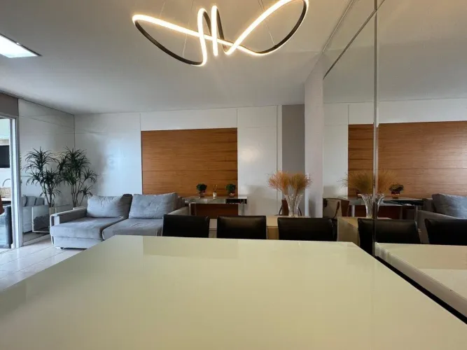 Apartamento mobiliado para locação no Ed. Innovare no Jardim Petrópolis