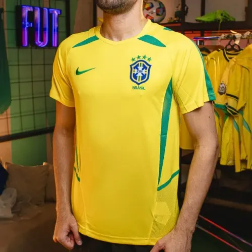 Camisa Brasil Retrô 2002