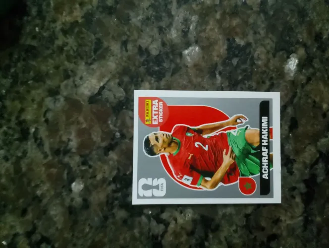 Figurinha legend hakimi de prata