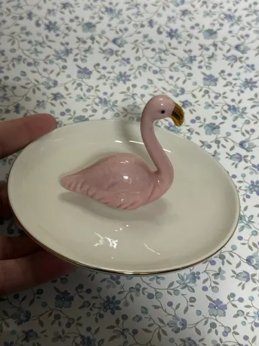 Porta joias flamingo