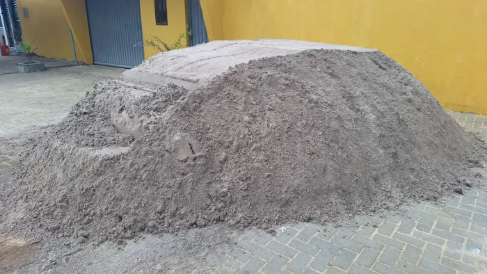 Areia com 12m³