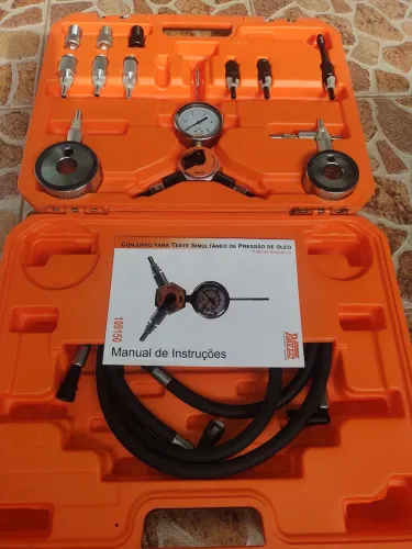Conjunto para teste simultâneo de pressão de Oleo 109150 Raven - Novo sem uso