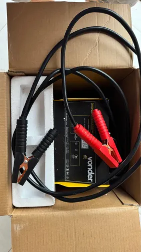 Carregador Inteligente Bateria C/ Auxiliar Cib800 Vonder  Novo Dispenso curiosos