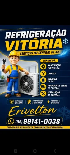 Limpeza de central de ar 