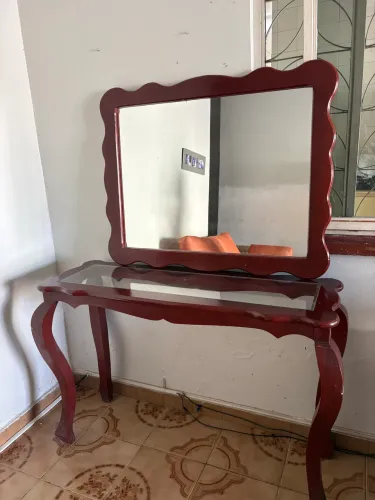 Conjunto em madeira maciça 