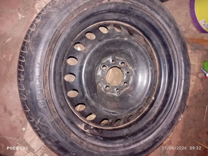 Roda + Pneu Aro 16 Fiat / VW / GM
