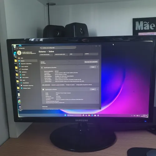 MONITOR SAMSUNG - 21,5 POL