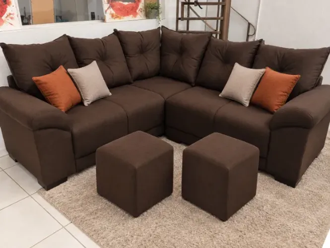 OFERTA SOFÁ DE CANTO+ BRINDES!!