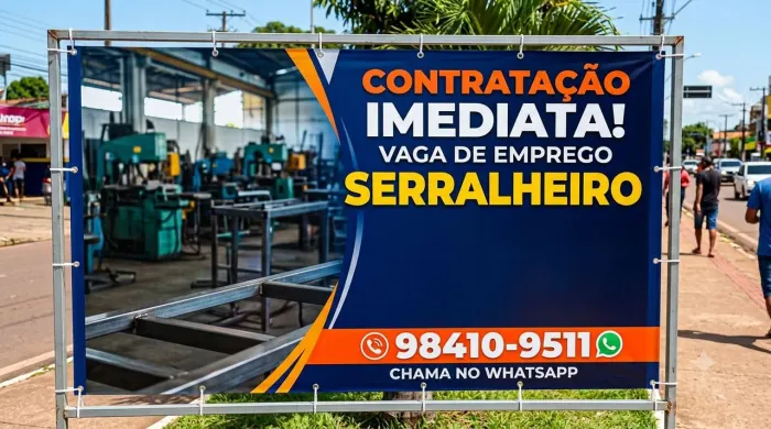 Vaga de serralheiro 
