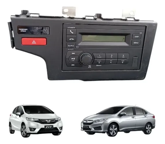 Radio Som Honda Fit City 2015 A 2019 Original