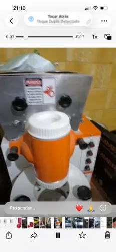 Máquina de salgados