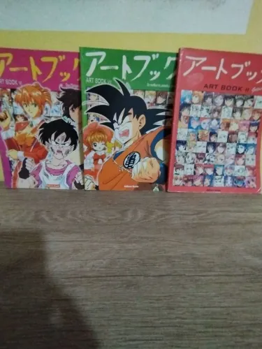 Revistas ARTBOOK 2002 + como desenhar mangá mulheres - editora escala