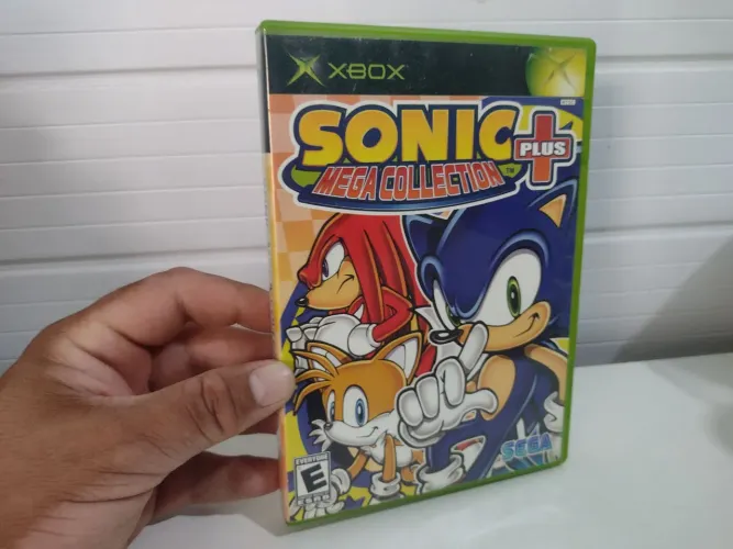 Sonic Mega Collection Plus Original Xbox Clássico 