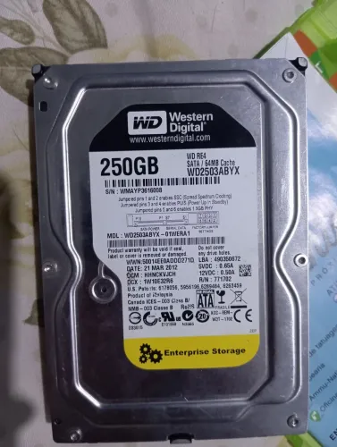 HD 250G com defeito