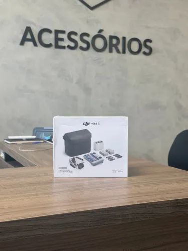 Drone DJI Mini 3 Fly More Combo c/ Tela Nacional Lacrados Pronta Entrega Loja Física