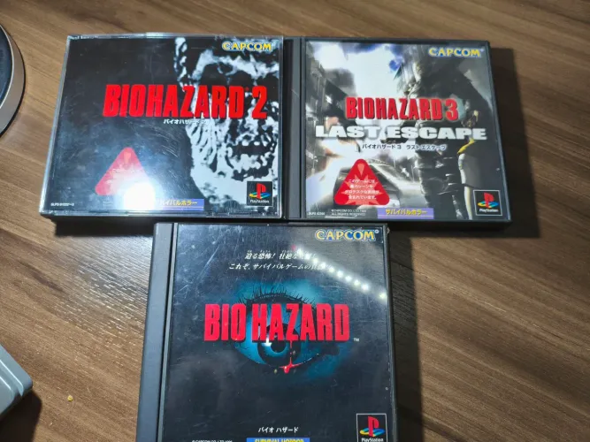 Kit Biohazard (Resident Evil) Japonês - psone - ps1