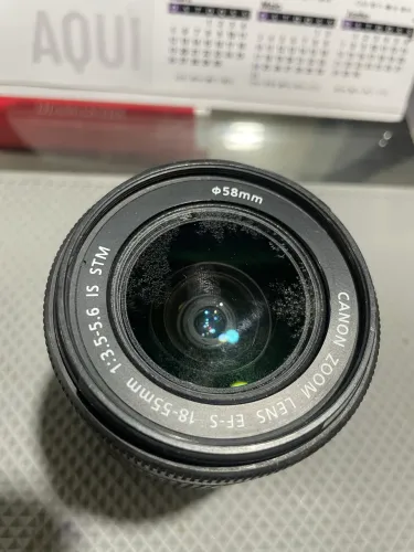 Lente Canon EFS 18-55mm