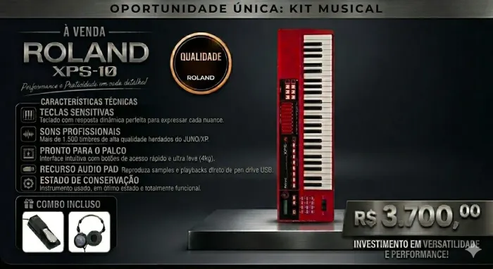 Roland XPS-10 - Combo Teclado Musical