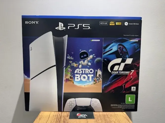  PlayStation 5 Mídia Digital 825GB Astro Bot + Gran Turismo - Lacrado - Pronta Entrega!!!!