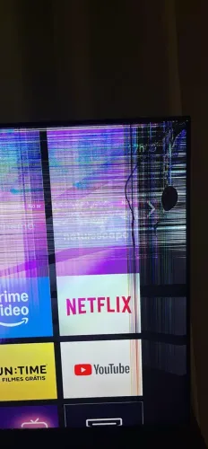 Tv para retirada de peças