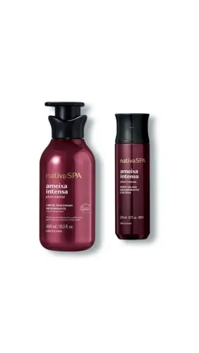 Kit Nativa Spa Hidratante ameixa 400ml + body splash ameixa 200ml
