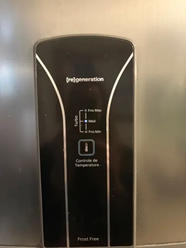 Geladeira Inox Panasonic 