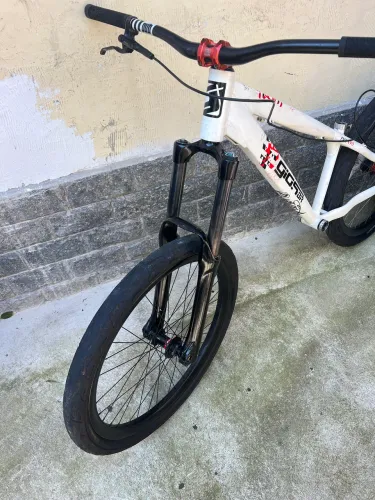 Suspensão Bicicleta Cargo Black 180mm