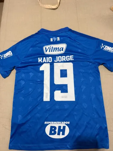 Camisa Cruzeiro Jogador Autografada 