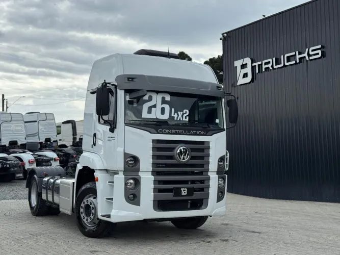 VOLKSWAGEN 20-480 Constellation 4x2 c/ Baixo KM 2026