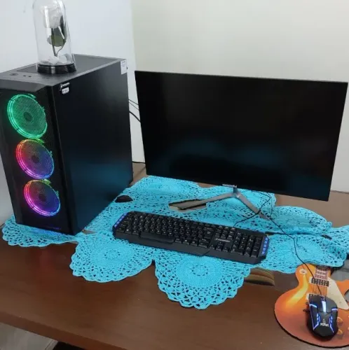 PC CPU GAMER CORE i5 9400F 16GB HD 1TB PLACA RX550 4GB WIFI