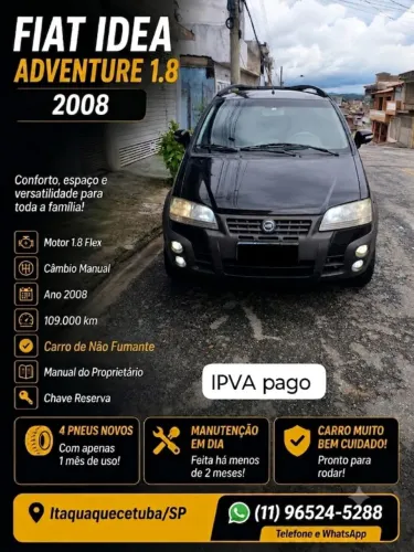 Fiat Idea Advent./ Adv.locker 1.8 MPI Flex 5P 2008