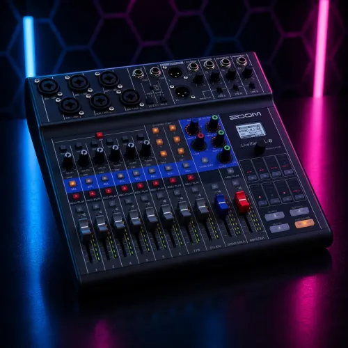 Mesa Zoom LiveTrak L-8 Original Podcast Streaming