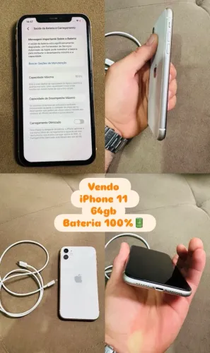 iPhone 11 branco 64g