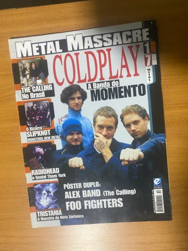 Revista Metal Massacre - Coldplay