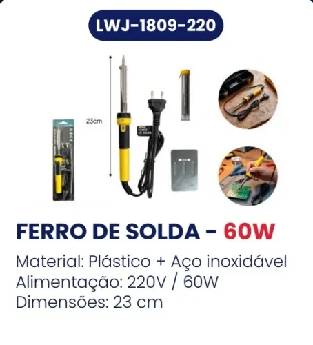 Ferro de solda - 60
